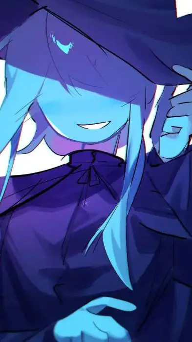 ai character: Синяя background