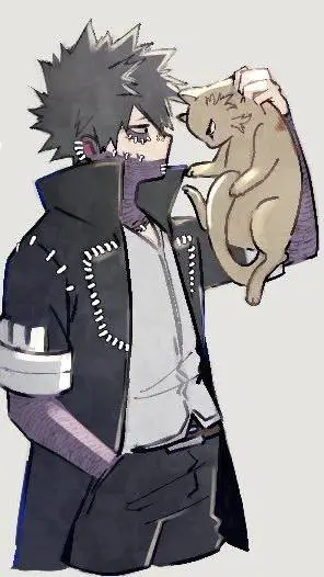 ai character: Dabi Todoroki  background