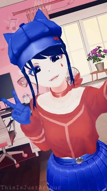 ai character: Mha Cappie mita background
