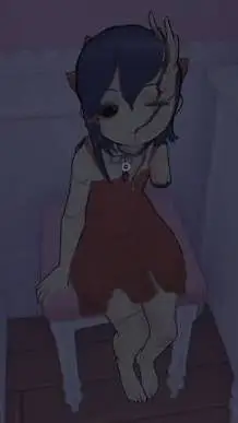 ai character: Tiny mita × mha background