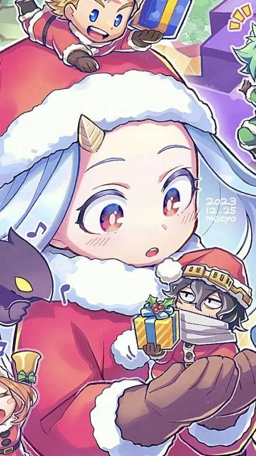 ai character: mha noël  background