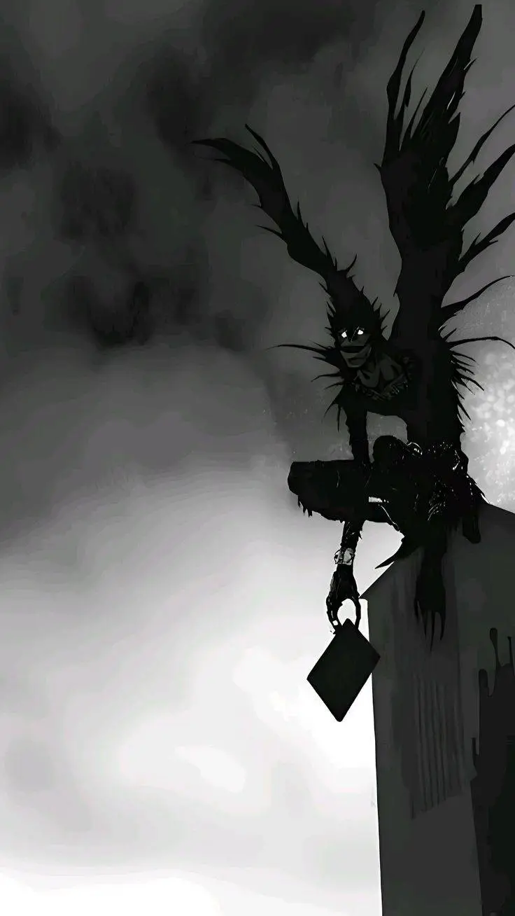 ai character: le death note mha background