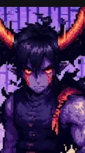 ai character: Corrupted monster background