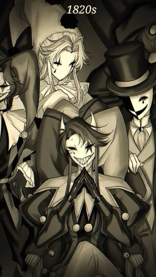 ai character: the Freak circus background