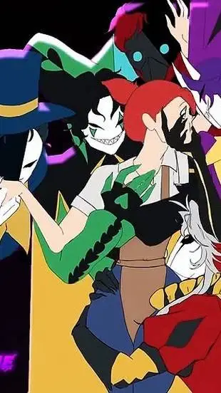 ai character: {the freak circus} background