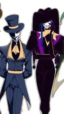 ai character: {ticket x jester] background