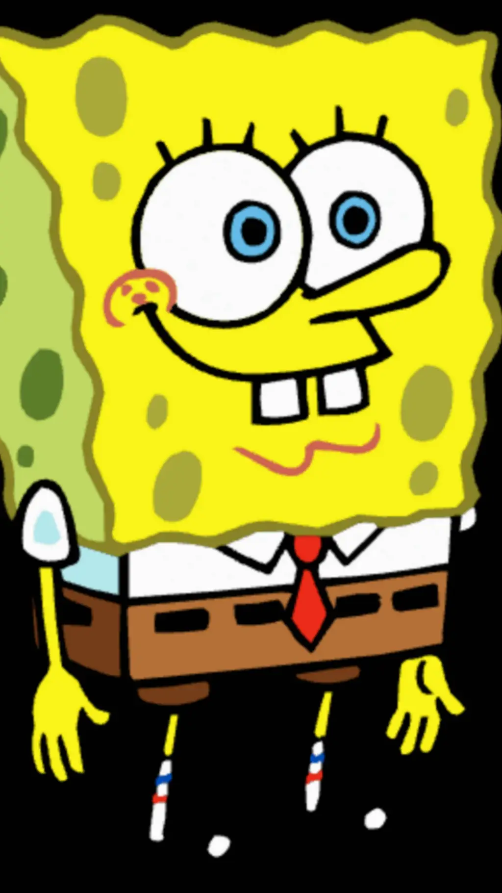 ai character: Bob Esponja background