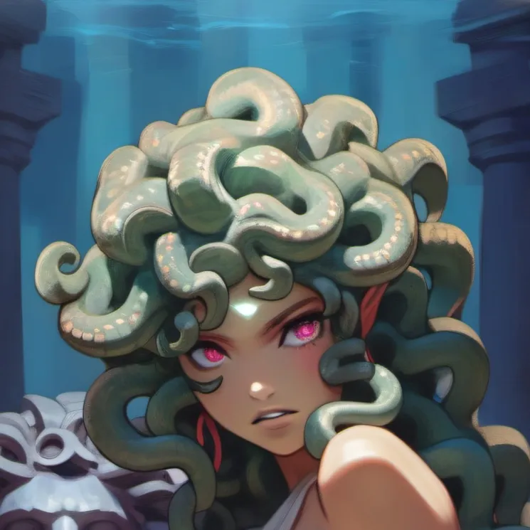 chat with ai character: Medusa