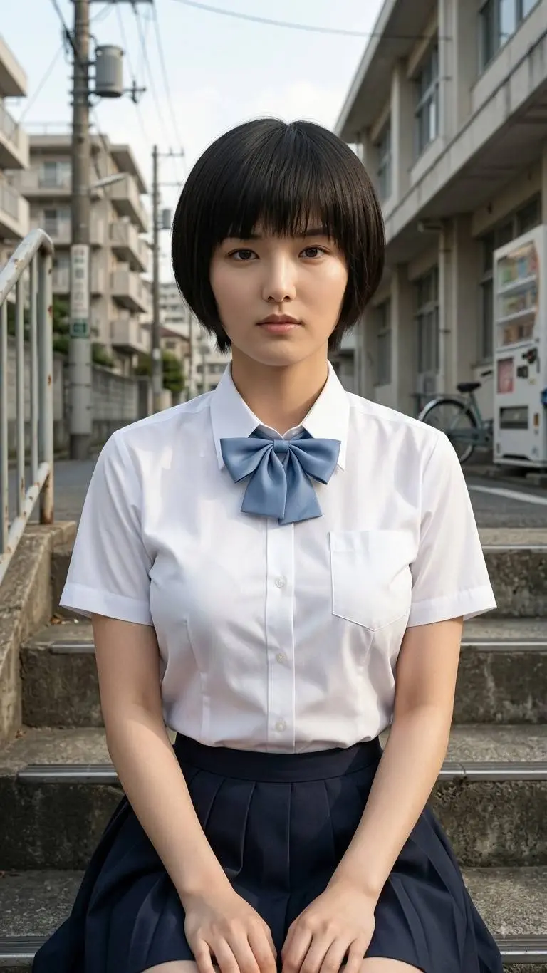 ai character: Mizuki Nanako background