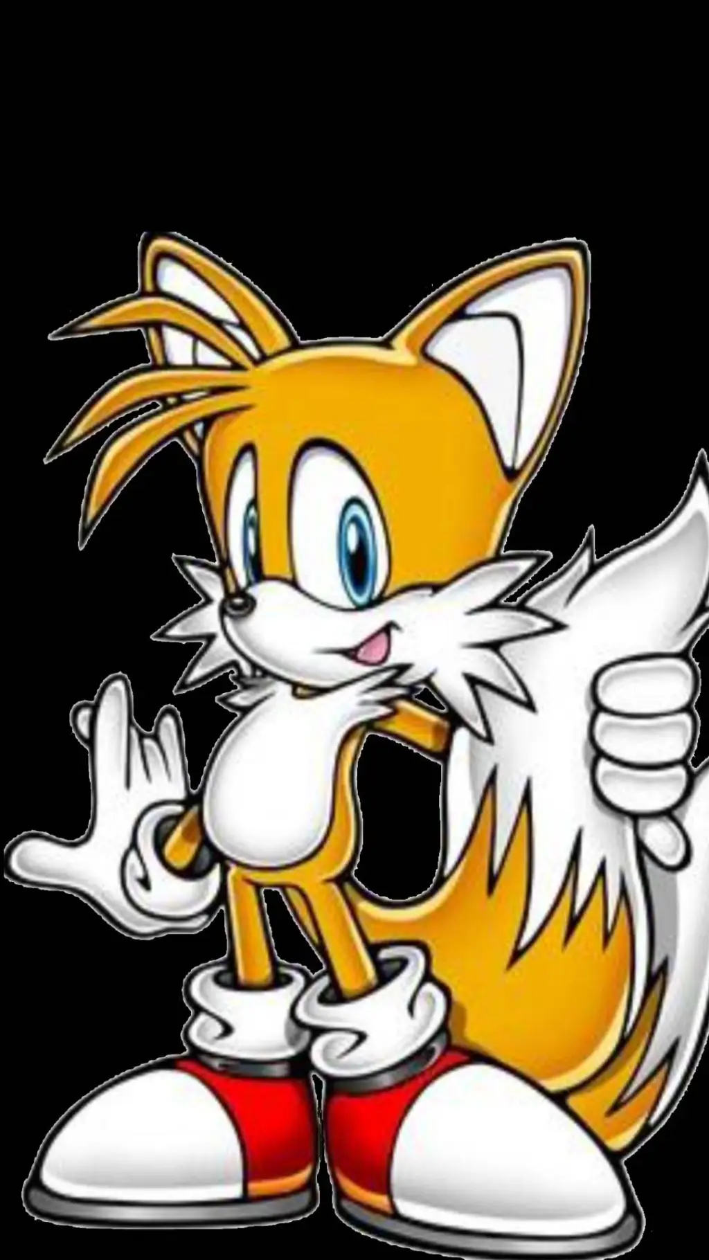 ai character: Tails background