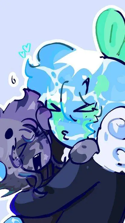 ai character: Tierra y luna 🌟 background