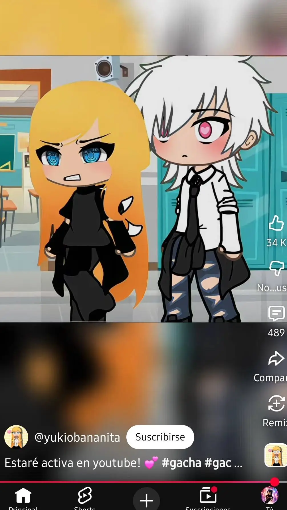 ai character: :v background