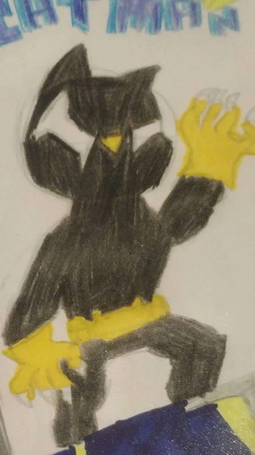 ai character: Cat man background