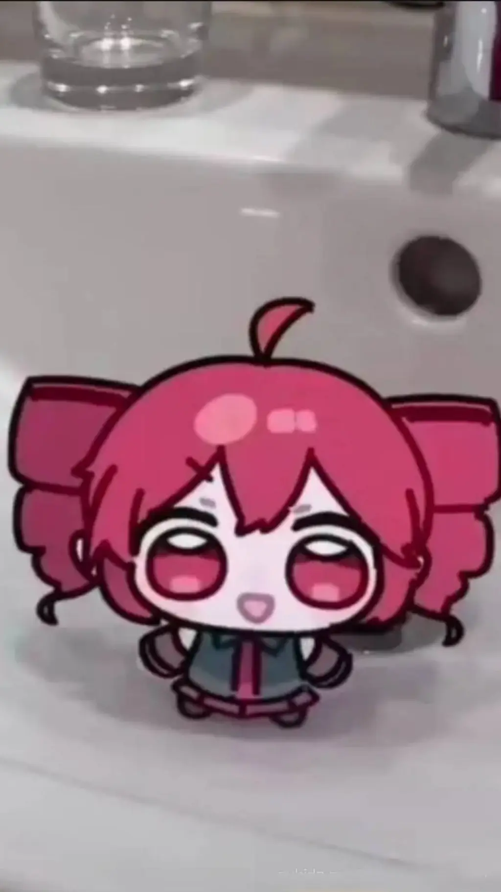 ai character: Mini Teto background