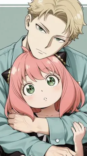 ai character: Loid & Anya background