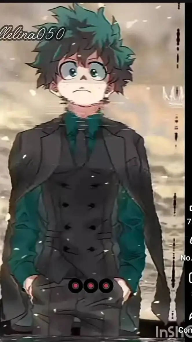 ai character: Deku background