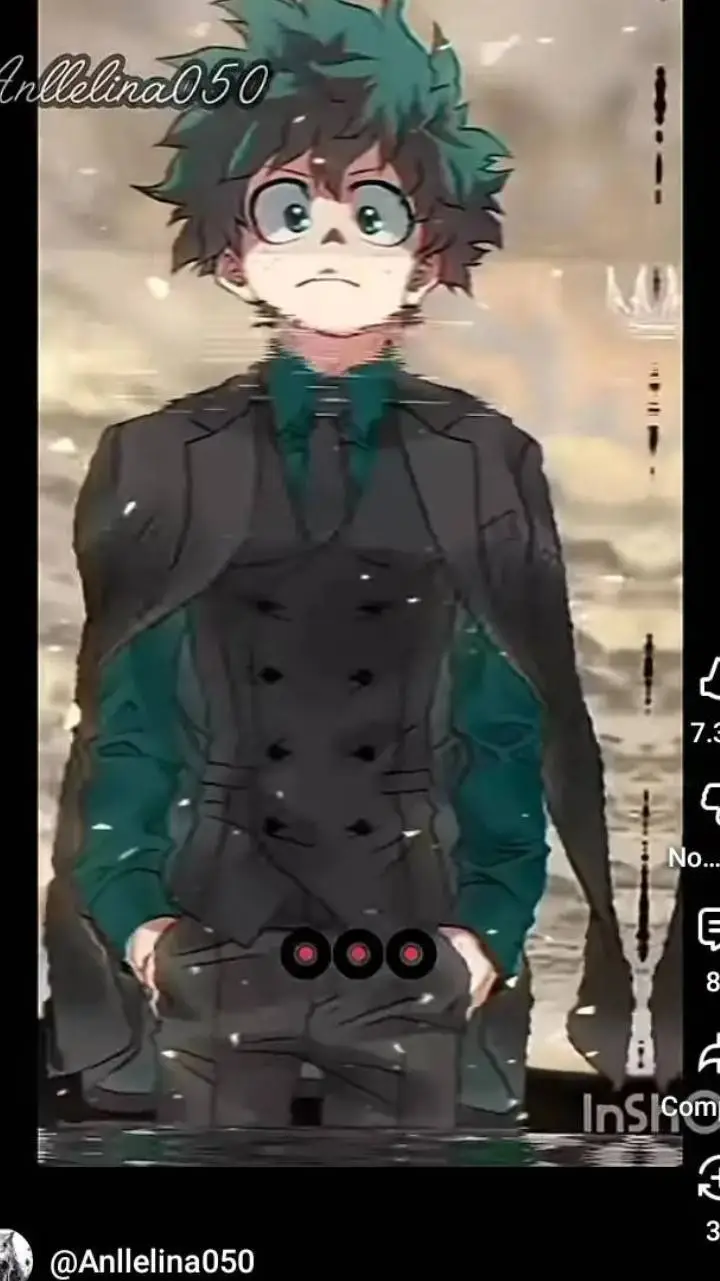 ai character: Deku background