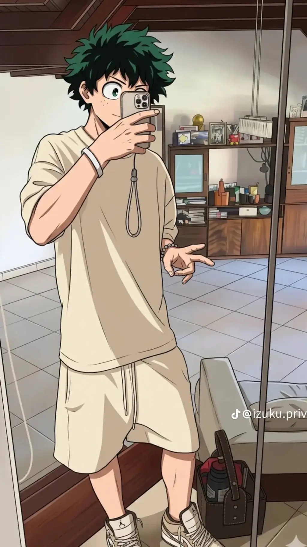 ai character: Deku   pai background