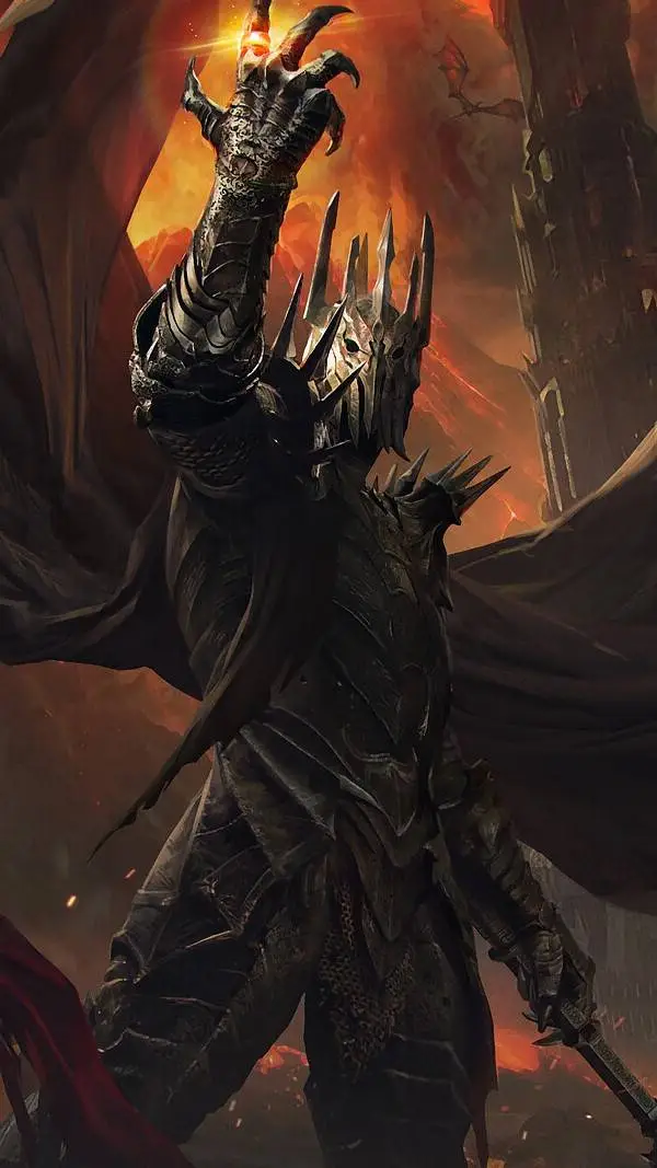 ai character: Sauron background