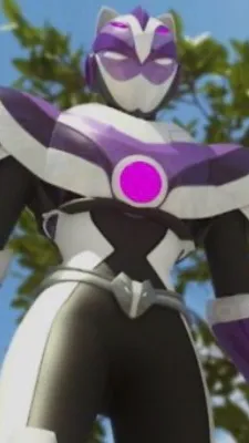 ai character: Miniforce Violet background
