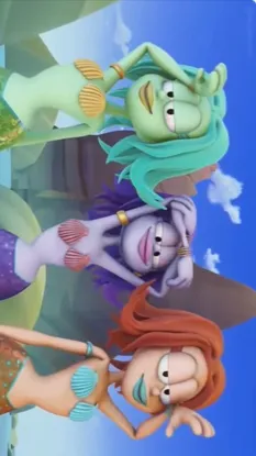 ai character: The mermaids background