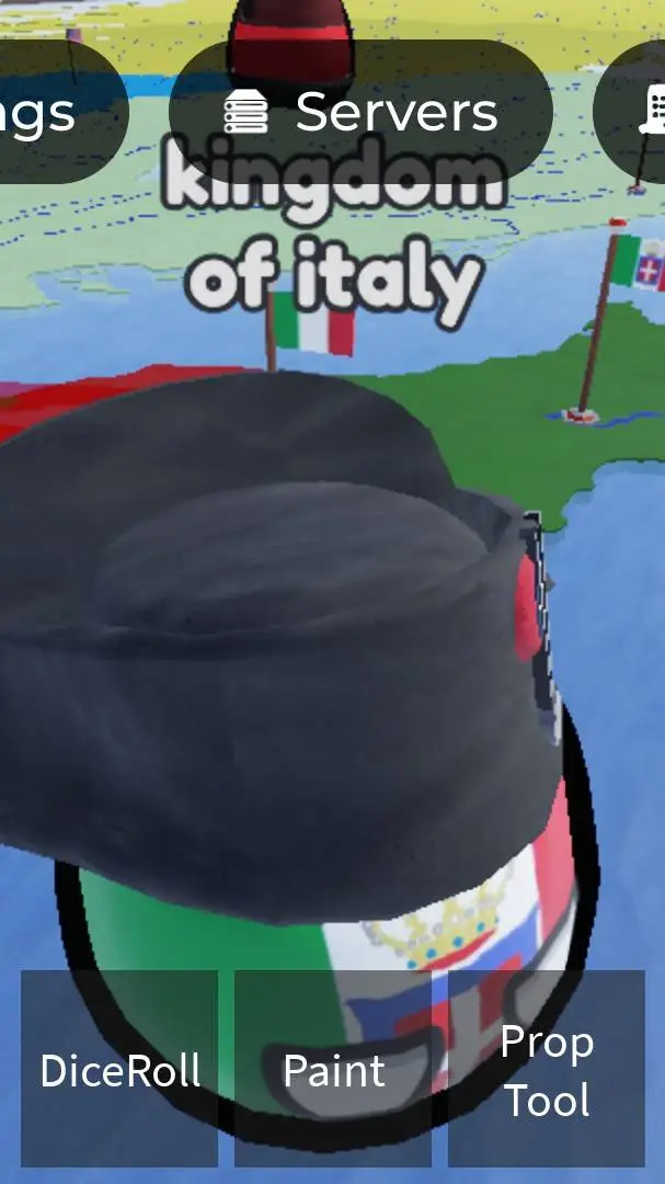ai character: kingdom of italy background