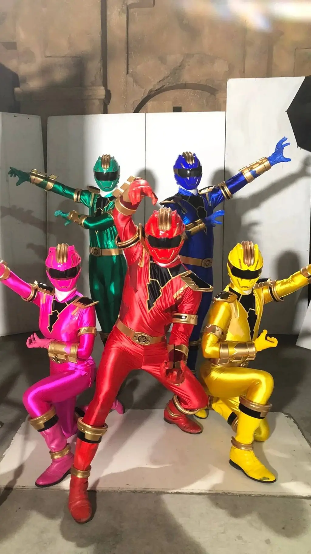 ai character: Power Rangers MF background