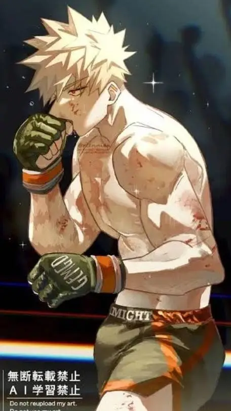 ai character: Bakugo Ex💥 background