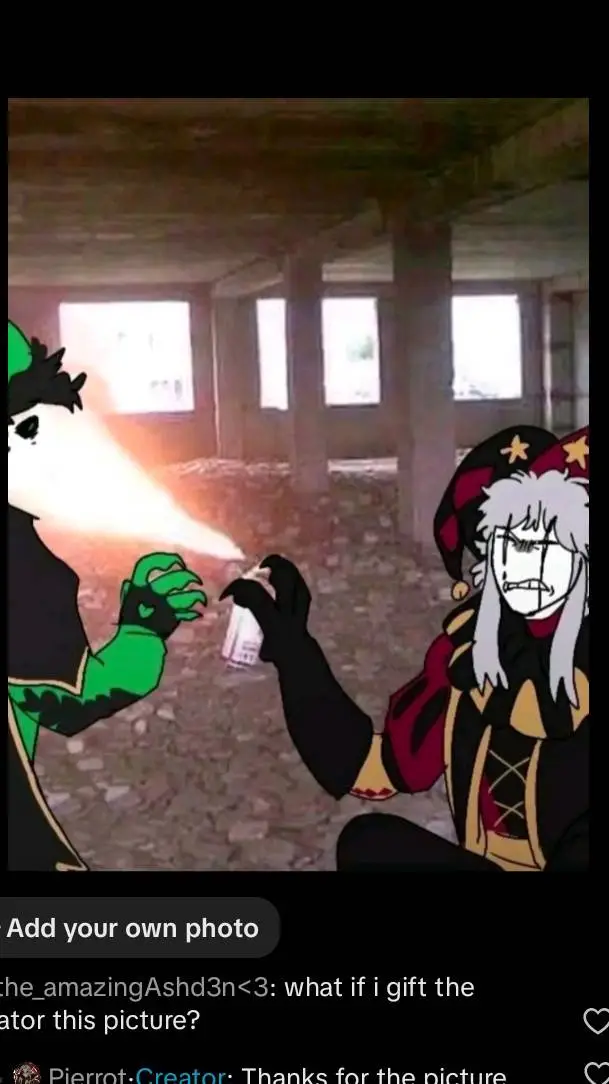 ai character: Tfc (pick me) ewww background