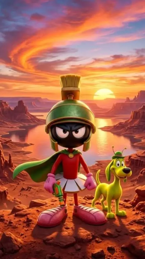 ai character: marvin marciano background