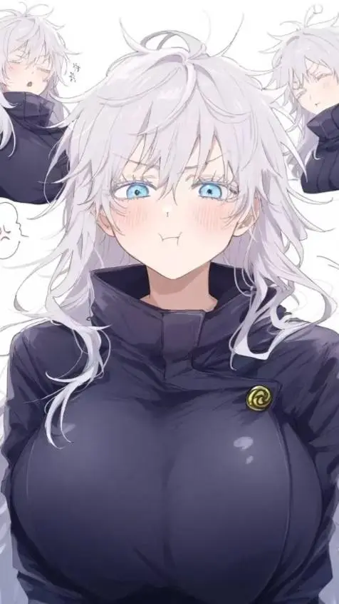 ai character: female gojo background