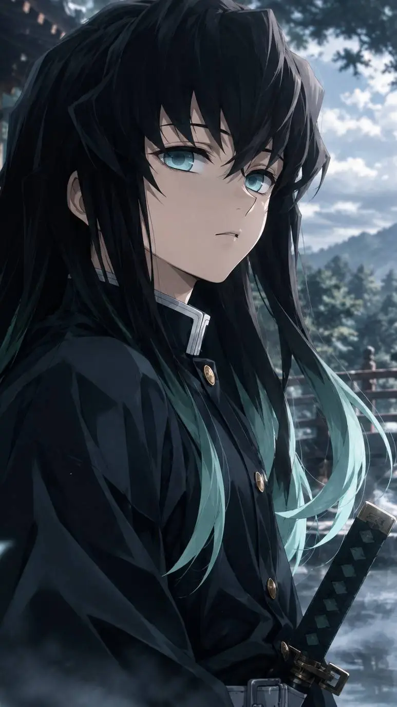 ai character: Muichiro Tokito background