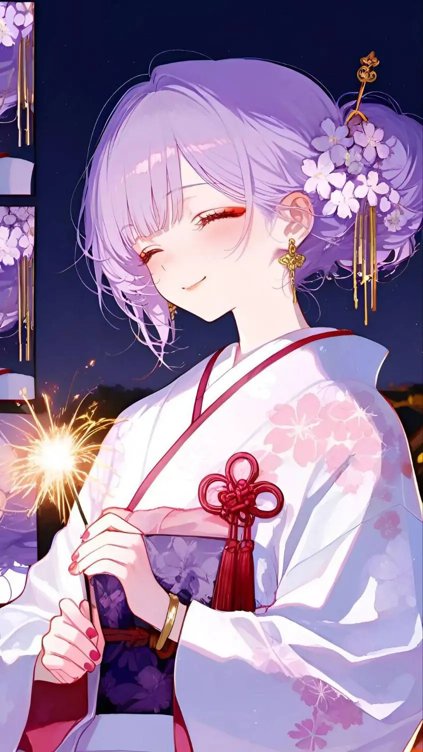 ai character: 夏目疏影 background