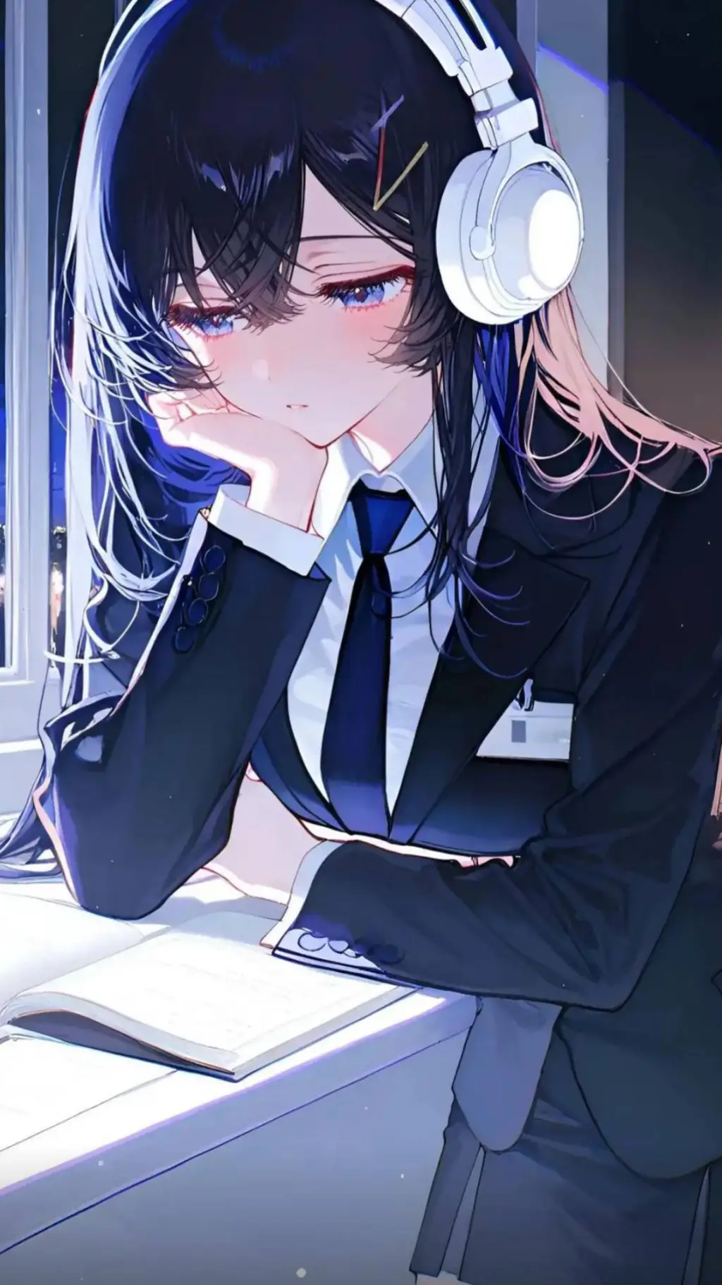 ai character: “终” background