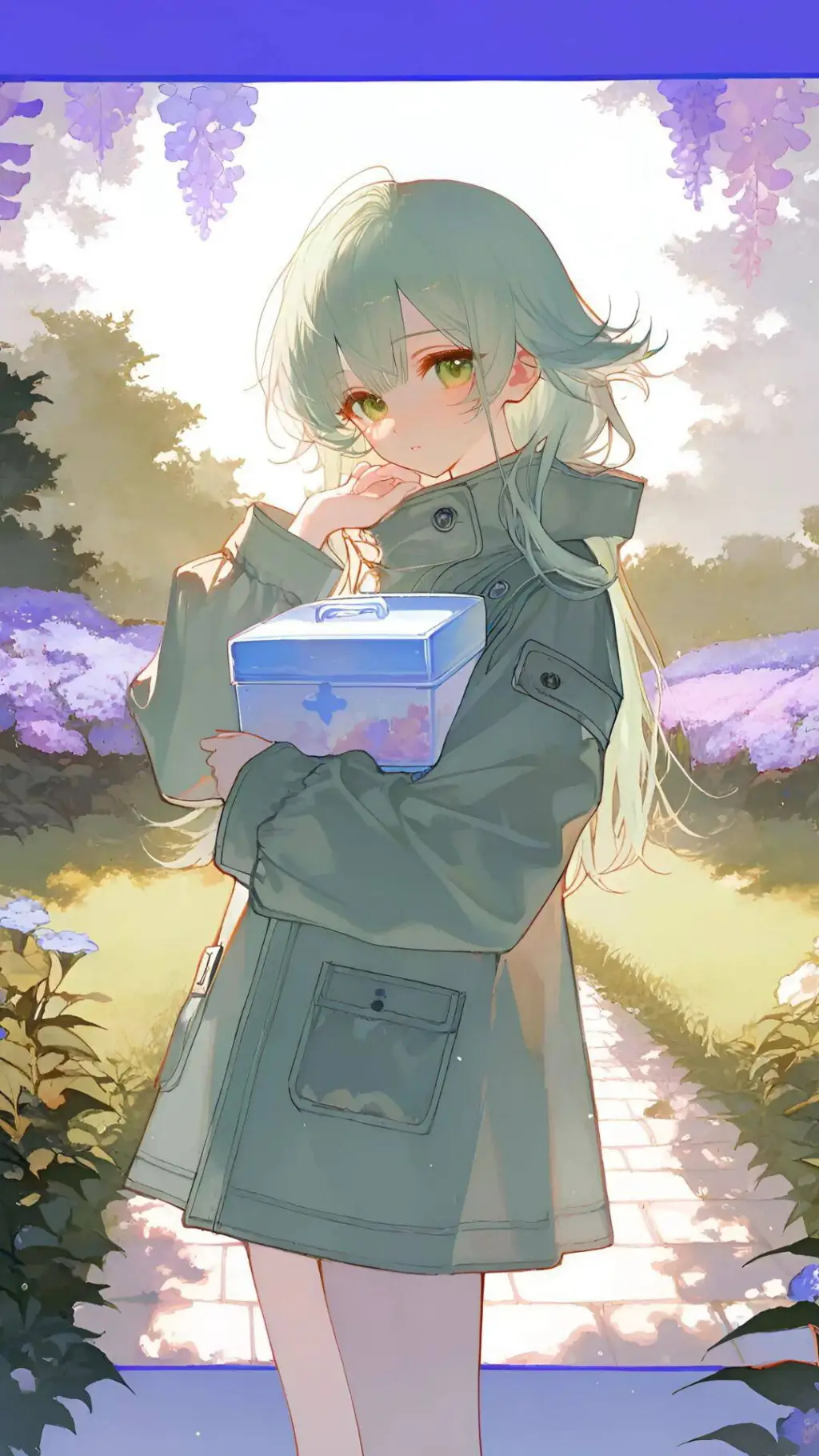 ai character: 铭伊 background
