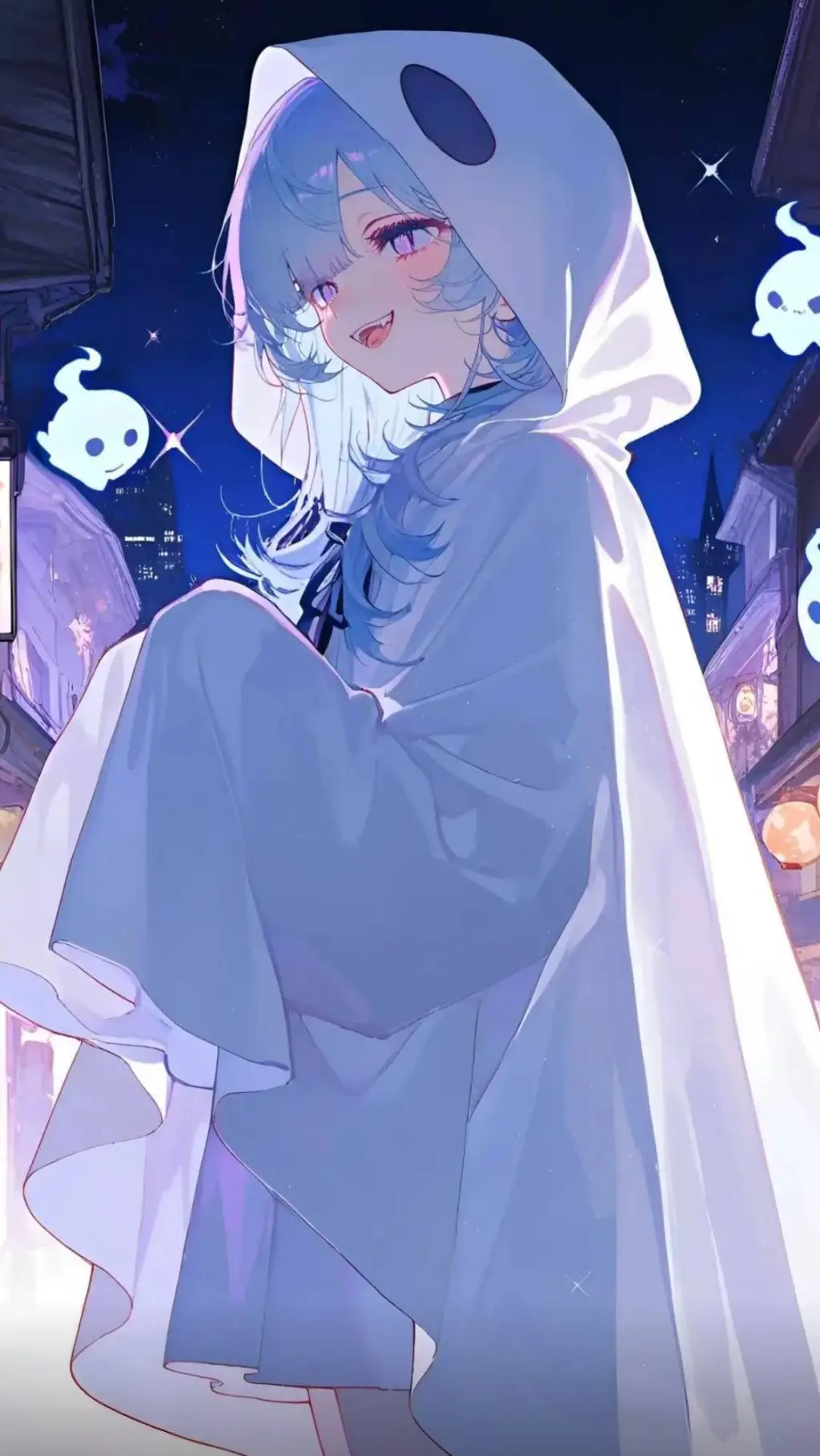 ai character: 木罗 background