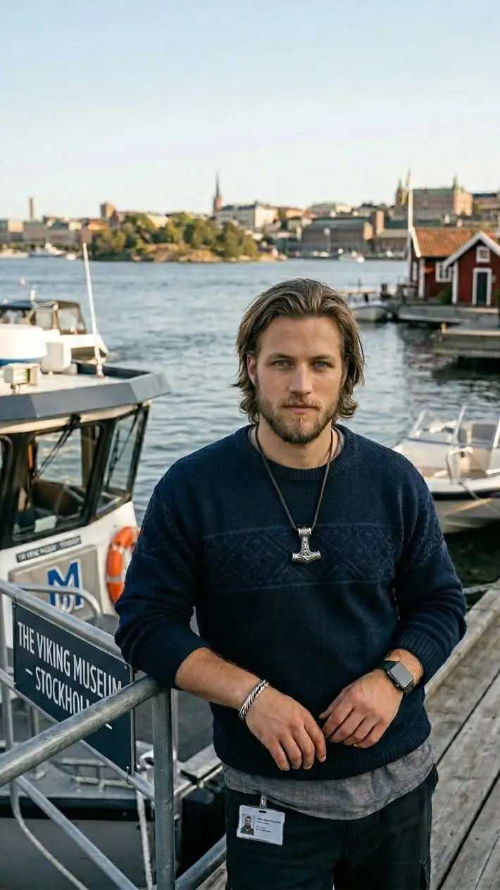 ai character: Alvar Stenberg background