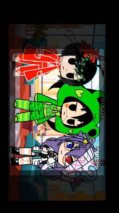 ai character: the girl trio background