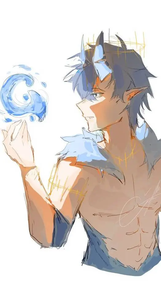 ai character: raja ayon VF background