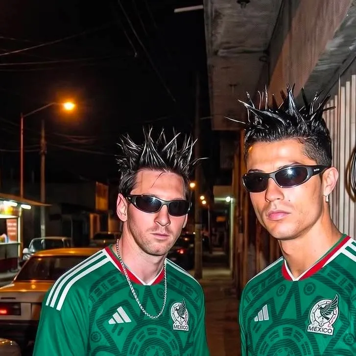 chat with ai character: Messi y Cristiano 