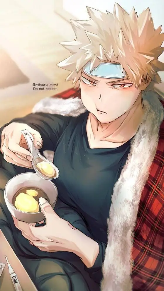 ai character: bakugo  background