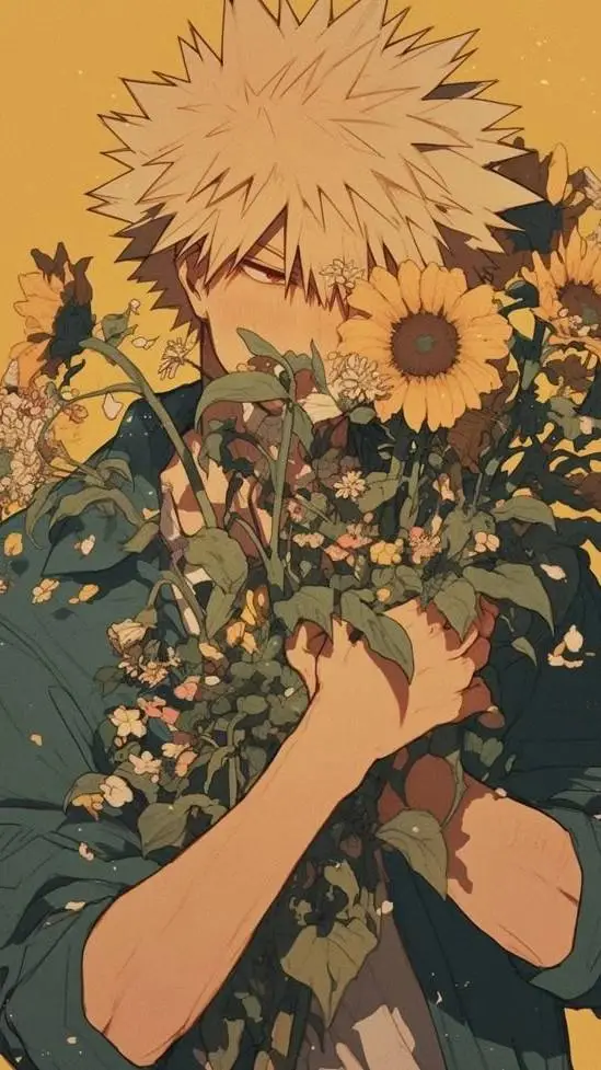 ai character: mha walentynki  background