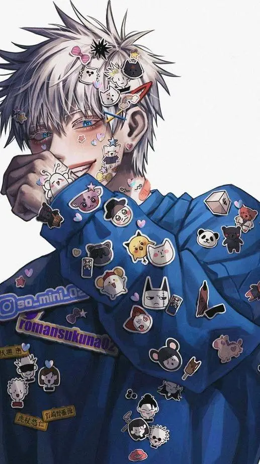 ai character: gojo  background