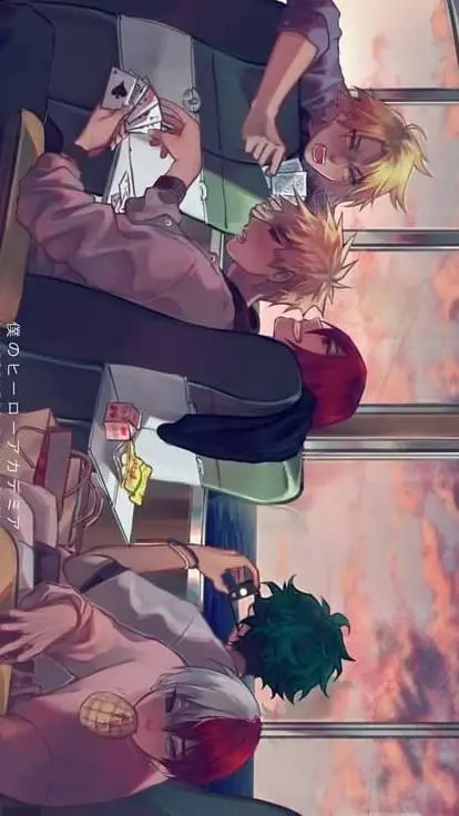 ai character: mha x yn  background