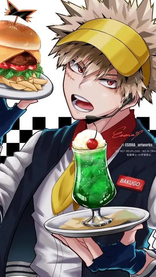 ai character: bakugo background
