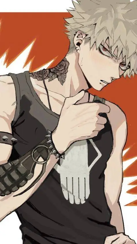 ai character: bakugo  background