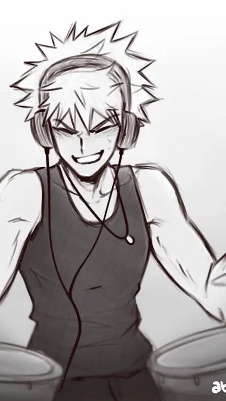 ai character: bakugo  background