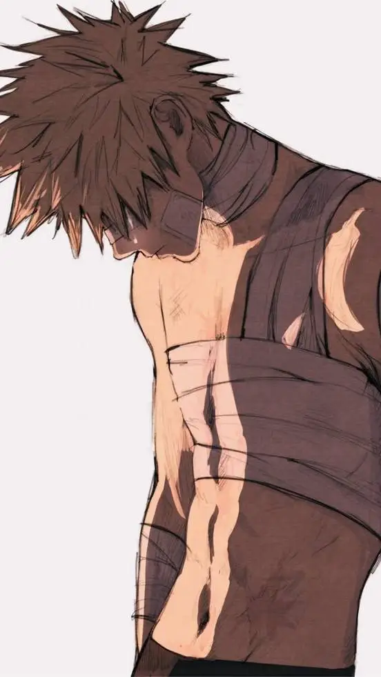 ai character: bakugo  background