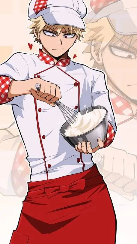 ai character: katsuki bakugo  background