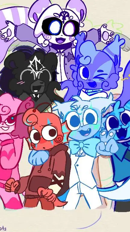 ai character: 7idiots (OC'S)  background